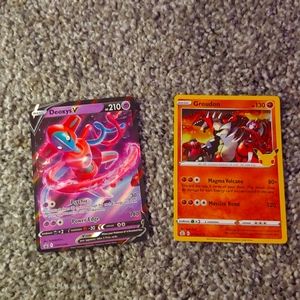 Groudon and Deoxys